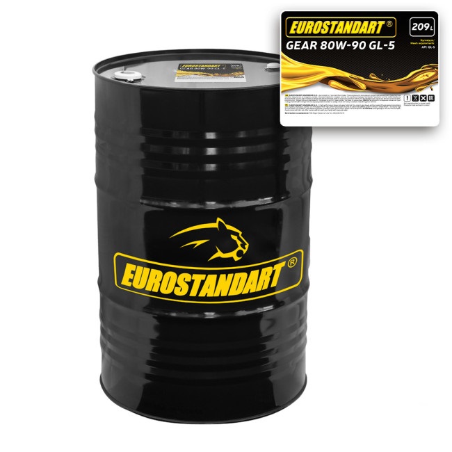 Трансмісійна олива EUROSTANDART GEAR 80W-90 GL-5